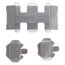 Metal Chassis Armor Axle Protector Kits for 1/24 RC Crawler Axial SCX24 AXI