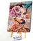 Painting By Numbers DIY Beauty Women Canvas Oil Art Picture Kit Home Wall Decor