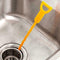 1xSewer Cleaning Brush Home Toilet Sink Tub Bendable C8B8 DIY Hair Pipe X3D5