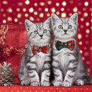 Cat Collar Tartan Plaid Bow Tie Check Adjustable Pet Collars UK Puppy Cat H0J9