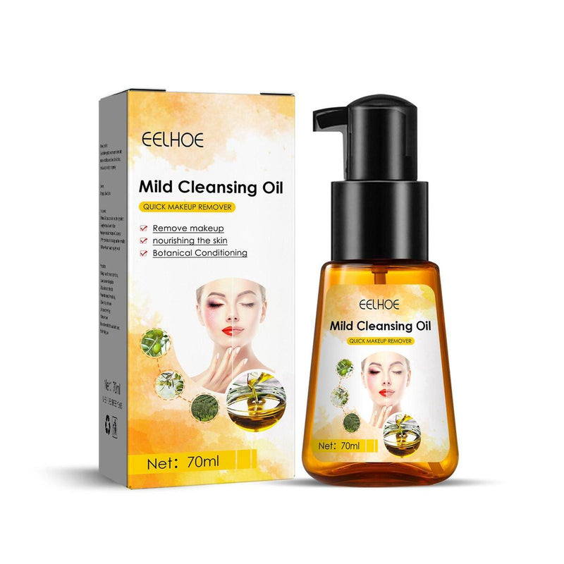 Plant Cleansing Oil Face Makeup Remover Grapeseed Oils Gentle Clean Blackhead
