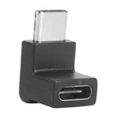 2pcs USB C Male to USB C Female Adapter Upward Downward Angled 90 Degree
