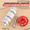 LEBYCLE MTB Bike Headset Stem Top Cap Compression Plug Star Nut (Red) Newly