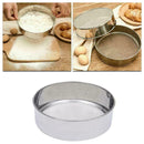 Steel Flour Sifting Sifter Sieve Strainer Making HOT Tools S3V7 Baking C0D2