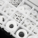 250pcs/set Soft Nylon Washers Insulation Plumbing Leak-Proof Gasket Kit
