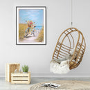 5D Diamond Painting Field Bike Full Round Drill DIY Art Mosaic Home Picture Kit