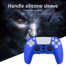 Silicone Game Controller Cover for SONY PS5 Joystick Skin Case (Blue) Newly
