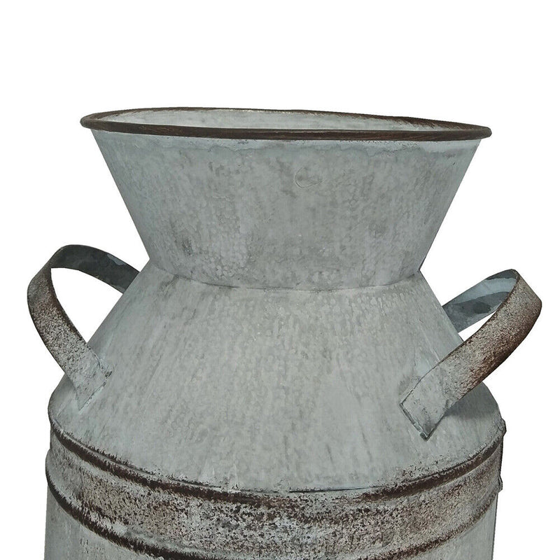 Retro Metal Flower Vase Artificial Garden Flower Can Holder (Flower Heart) Newly