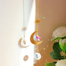 Crystal  Star Moon Sun Hanging Metal Pendant Home Decor (40)
