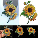 Sunflower Patch Cloth Bag Stickerei Applique Aufkleber X9I2 F0U9