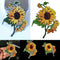 Sunflower Patch Cloth Bag Stickerei Applique Aufkleber X9I2 F0U9