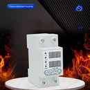 #A 63A 230V Adjustable Digital Over Voltage Current Under Voltage Protective Dev