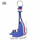 Sea Sailing Fishing Keyring Pool Parts Water Floating Keychain Key Pendant
