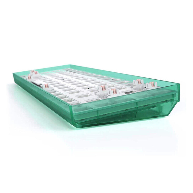 Hot Swap Keyboard Kit Bluetooth-compatible with 72pcs Red Shafts (Green)