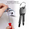 2pcs Portable Key Shape Slotted/Phillips Screwdriver Repair Tool (Black) Newly