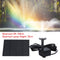 7V 200L/H Outdoor Fish Tank Fountain Pool Pond Solar Panel Water Pump Kits