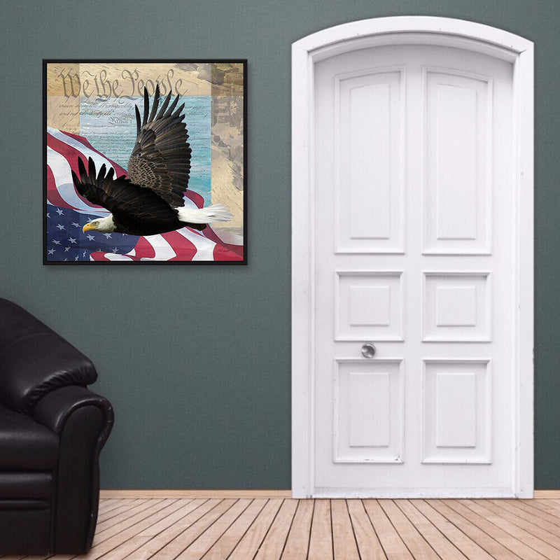 Eagle Flag Diamond Painting 5D DIY Full Drill Picture Handmade Craft Gift Decor