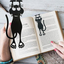 Stereo Hollow Kitten Bookmark PVC Cute Cartoon Animal Wacky Reading Marker