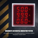 LED Digital Hertz Meter Signal Lights Voltage Current Frequency Combo Tester