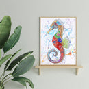 Part DIY Special Shaped Picture Kit Diamond Hippocampus Drill Art 5D Painting