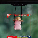 Car Hanging Ornaments Car Mirror Charm Pendant - Swing Dinosaur (Red) Newly