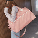 Fashion Women Yoga Fitness Waterproof Messenger Bag Luggage Handbag (Pink)l