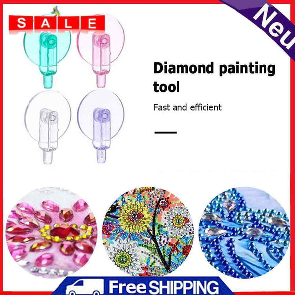 6 x Colorful Dot Drills, Pen Wheel, Diamond Painting Roll with Tape