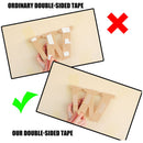 60pcs Strong Double Sided Tape Adhesive Sticky Transparent Seamless Stickers