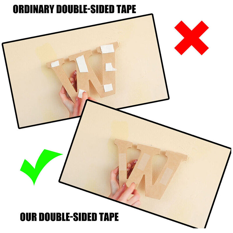 60pcs Strong Double Sided Tape Adhesive Sticky Transparent Seamless Stickers