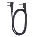 1m/3.28ft 2 Pin Clone Copy Cable for Puxing Wouxun Linton Kenwood Baofeng 2-Way