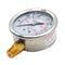 Stainless Steel Hydraulic Fluid Pressure Gauge Tester Meter 0-3500PSI US Thread