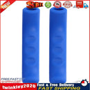 2pcs Brake Handle Lever Covers Scooter Antiskid Handle Protector (Blue) Newly