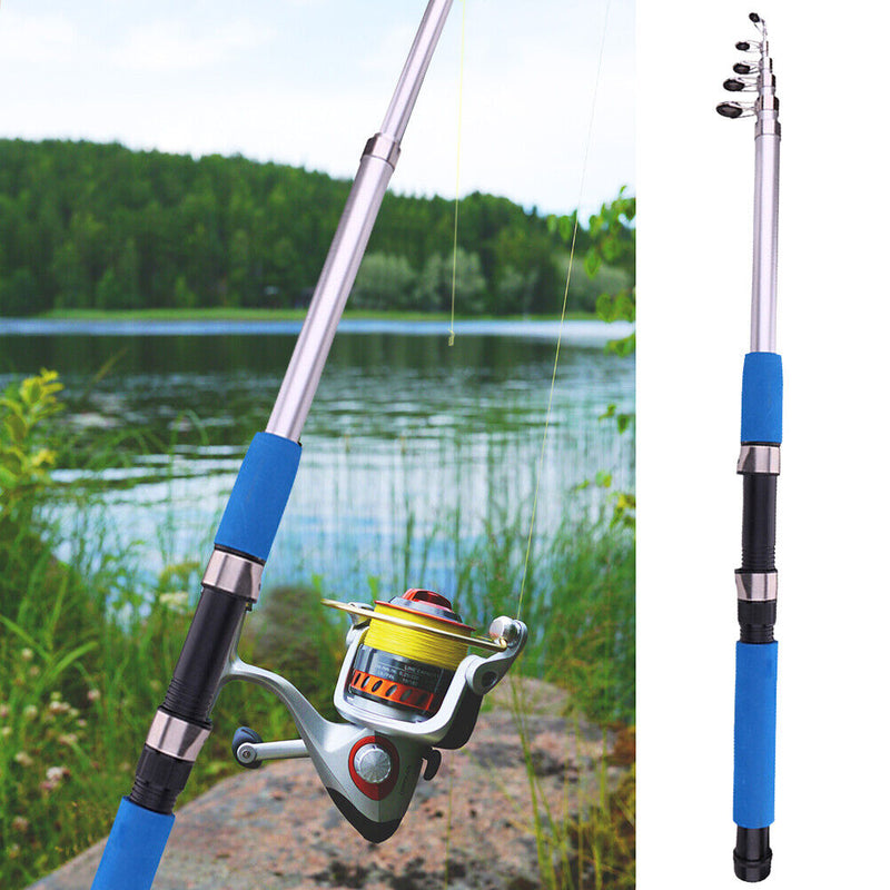 2.1m Sea Fishing Rod Outdoor Sport Portable Casting Fishing Pole Tackle Too