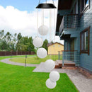 Colour Changing Hanging Wind Chimes Solar Powered LED Lights Outdoor Garden N8V7