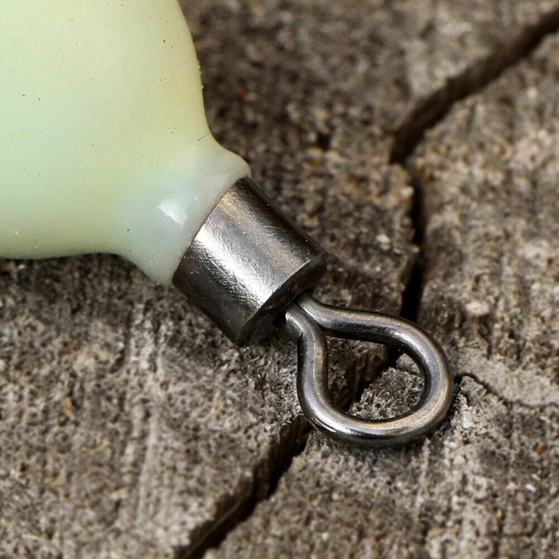 Luminous Fishing Lead Pendant Durable Bob Sinker Weights Plumb Hook Connector