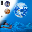 2022 Moon Earth Projection LED Lamp Projector Night Lights Decor Gift Home I0G2