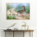 Bushes Animals Oil Paint By Numbers Kit DIY Acrylic Painting on Canvas Drawin