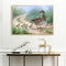 Bushes Animals Oil Paint By Numbers Kit DIY Acrylic Painting on Canvas Drawin