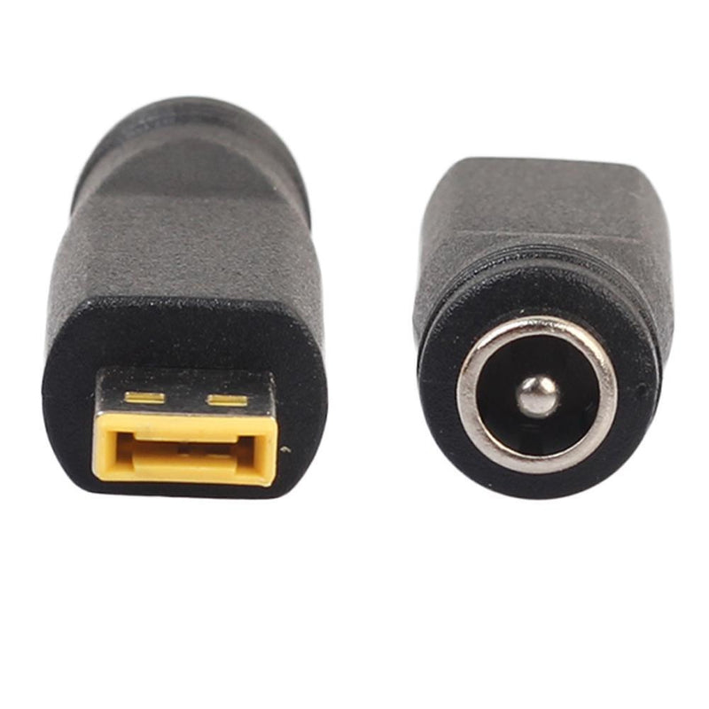 5.5x2.1mm Female to Square Plug Converter for Lenovo ThinkPad 10 Helix 2 Newly