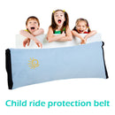 Plush Car Seat Belt Cover Breathable Kids Seatbelt Shoulder Pad (Sky Blue) Newly
