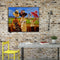 Painting By Numbers DIY Kit Gossip Women Hand Painted Canvas Oil Art Picture