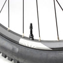 MUQZI Alloy Tubeless Road Bicycle Presta Valve Stem with Cap (40mm Black) Newly