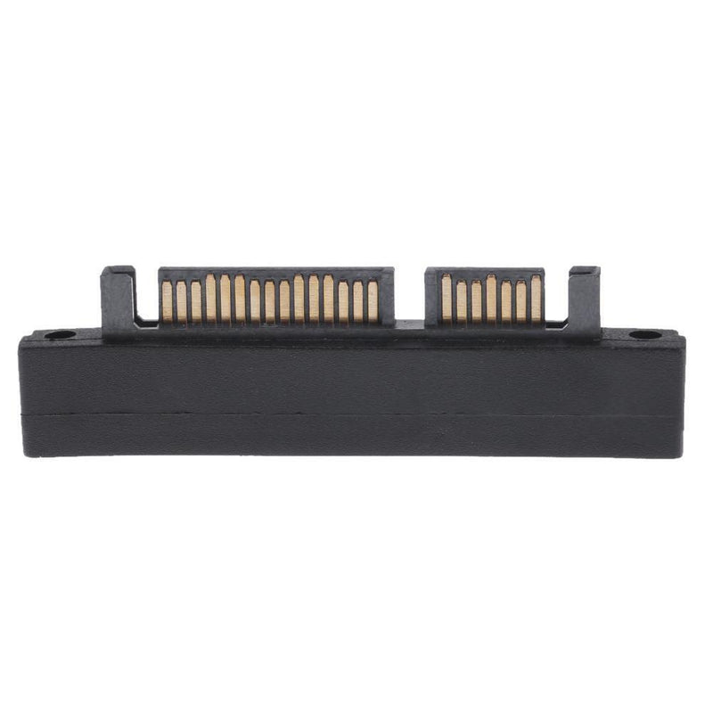 90 Degree 7+15Pin SATA Male, Female Port Adapter Card for SATA HDD SSD
