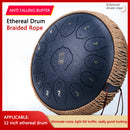 Ethereal Drum Wrapped Decoration Rope Steel Tongue Drum Handmade Woven Hemp Rope