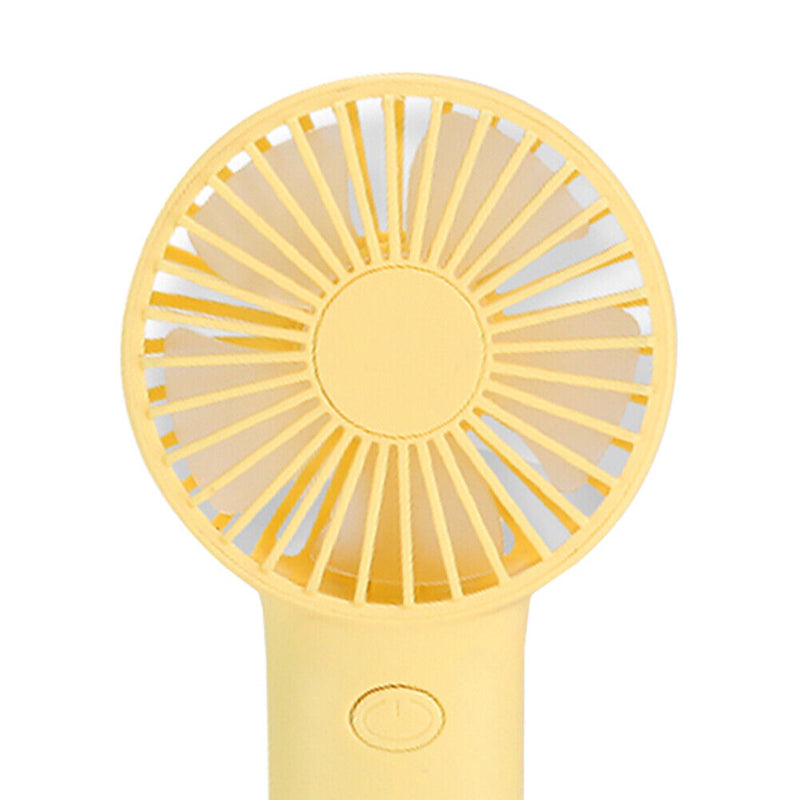Mini Portable Fan Summer USB Rechargeable Handheld 2 Speed Electric Cooling Fans