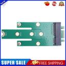 NGFF M.2 B + M Key to mSATA Mini PCI-E SATA 3.0 SSD Male Converter Card