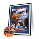 5D DIY Full Drill Diamond Painting Eagle Cross Stitch Embroidery Mosaic Newly