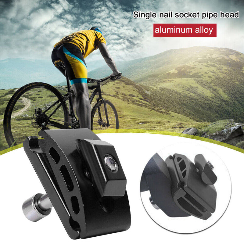 Aluminum Alloy Bicycle Seatpost Clamps Head Single Nail Bike Saddle Pipe Head