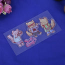 Cool Fox Transparent Stamps Metal Cutting Dies Stencils Scrapbooking Emboss