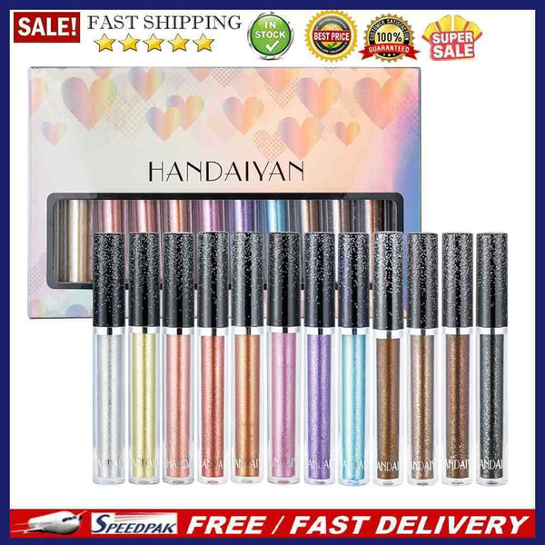 12pcs Long Lasting Eye Cosmetic Waterproof Eyeshadow Pencil Makeup for Parties